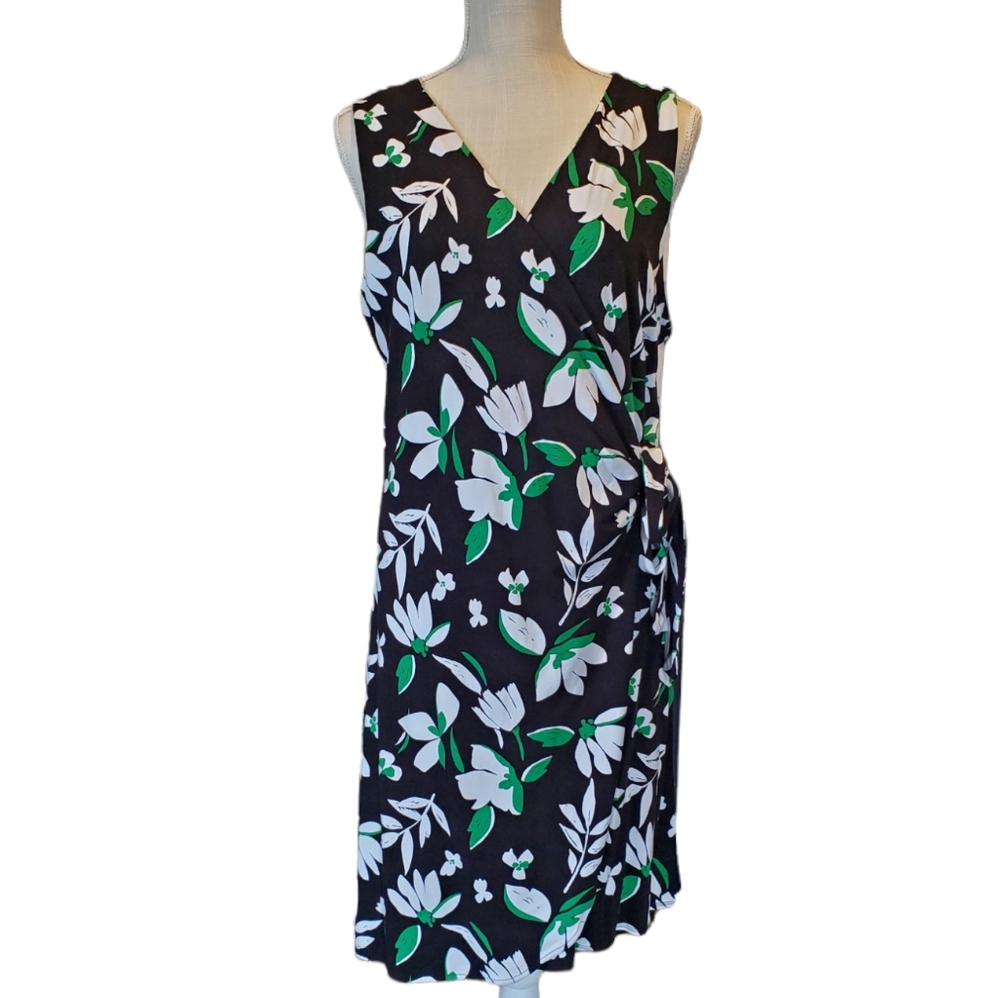 Floral Wrap Dress